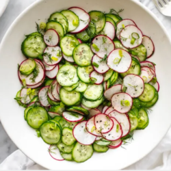 Cucumber Radish Salad